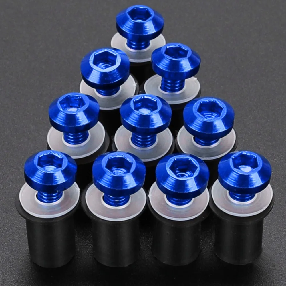 

10PCS Fairing Screen Fasterners Bolts For HONDA Africa Twin CRF 1100 1000 L ADV XRV750 XRV650 CRF1100L CRF1000L Windscreen Screw