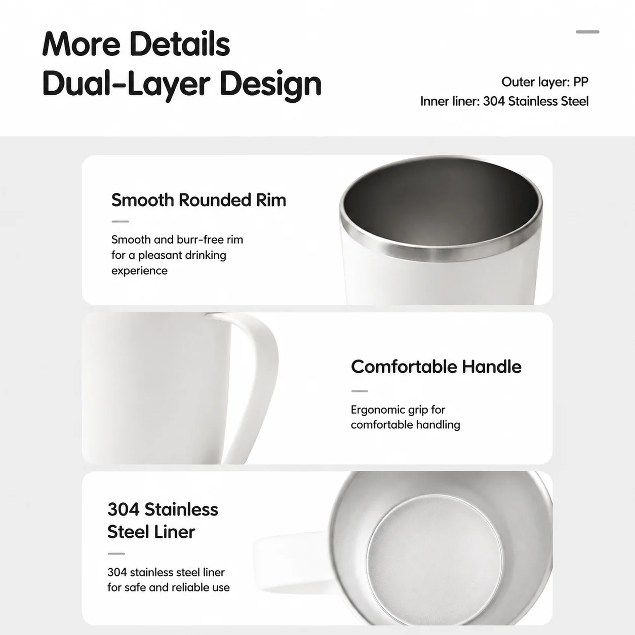 Magnetic Wall-mounted Toothbrush Holder 304 Stainless Steel Cup_voghion.com