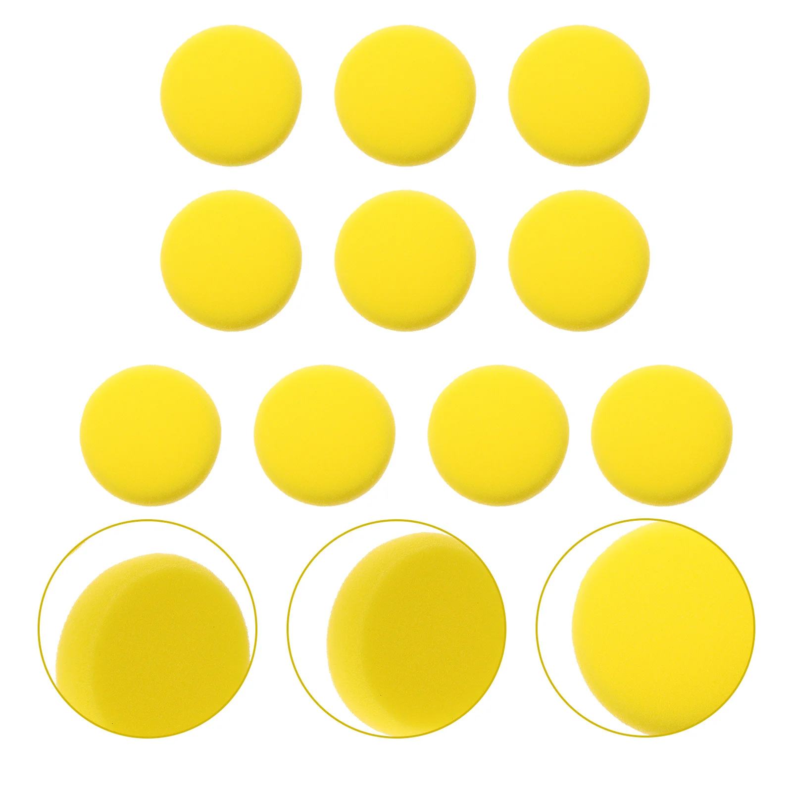 

10Pcs Round Watercolor Sponge Cake for Kids Painting Art Crafts Children Doodling DIY Graffiti Premium Soft Sponges Set