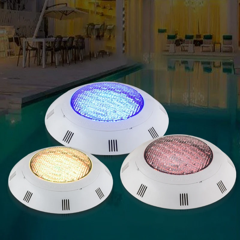 Swimming Pool Light With Remote Controller AC12V RGB Multi Color IP68 Waterproof Outdoor LED Underwater Lamp