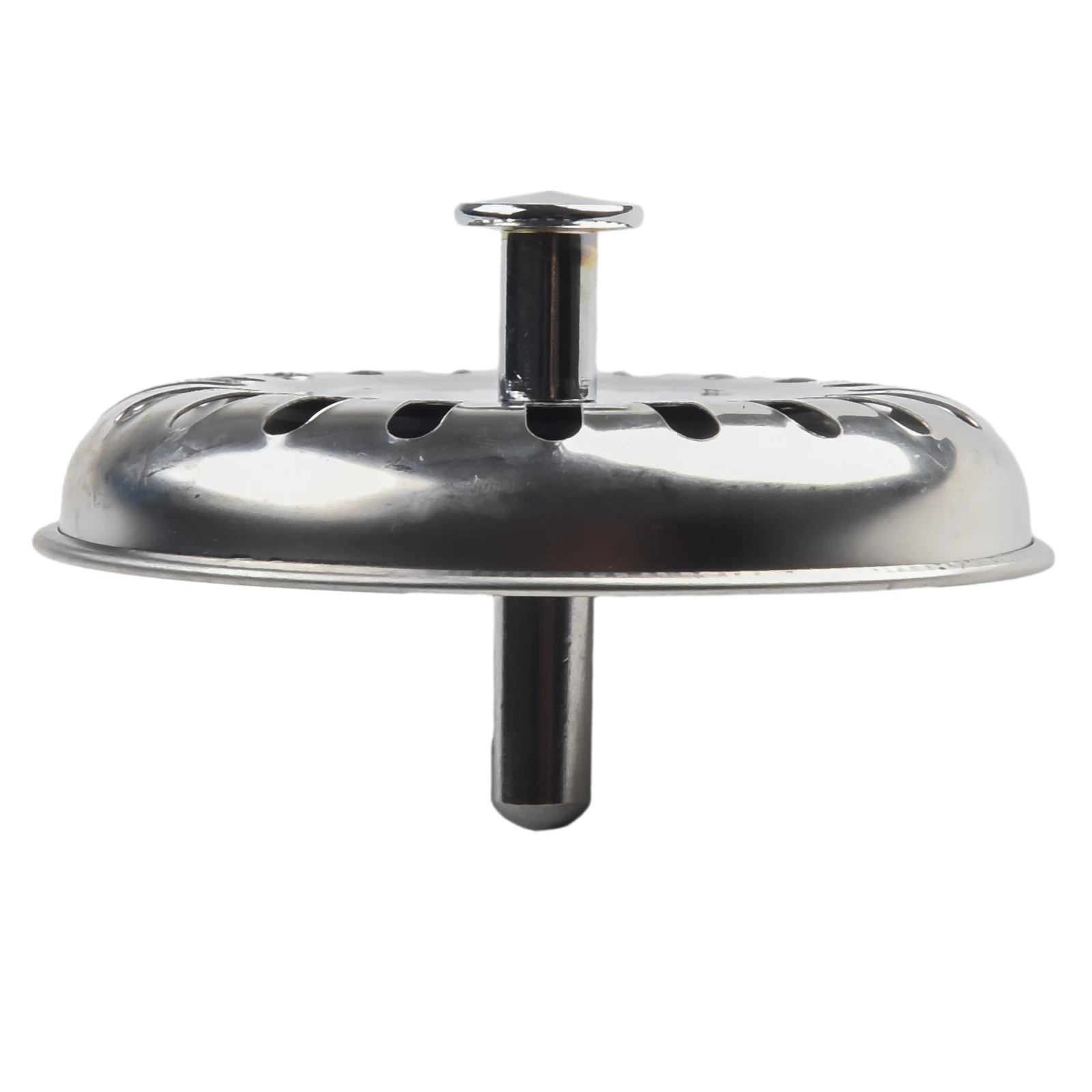 Essential Kitchen Sink Strainer with Stainless Steel Basin Drain and Convenient Fixing Pins for Easy Replacement