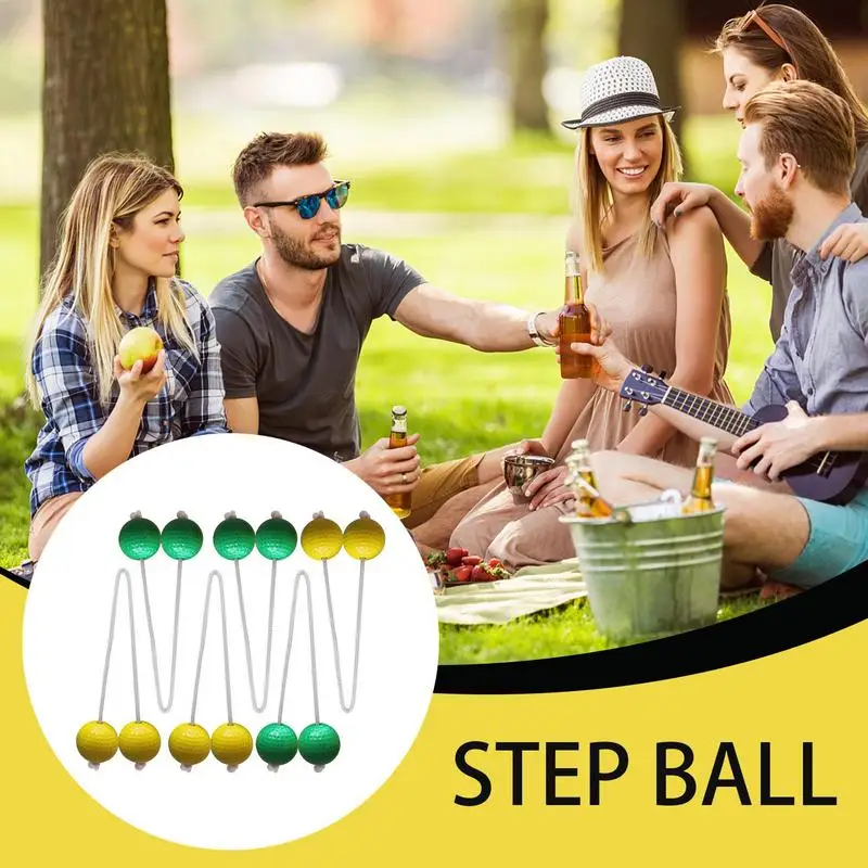 Ladder Toss Ball Set van 6 Ladder Golf Oefenbal Ouder-kind interactie Draagbaar oefenhulpmiddel voor buitenactiviteiten Bedrijf