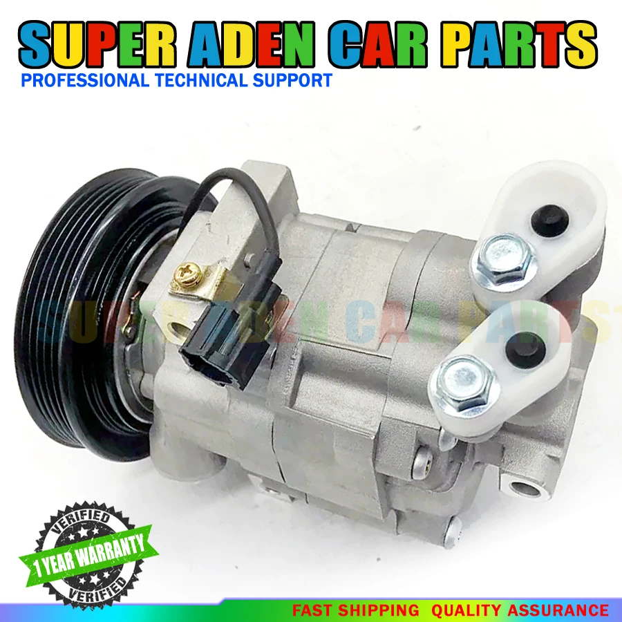 For DKV-08 Air Conditioner Compressor Nissan Micra K12 1.2 1.4 1.6 2003- 92600AX800 92600AX30B 92600AX84B 92600AX80A 92600AX80B