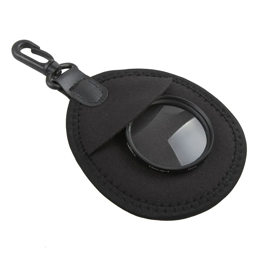 מצלמה מסנן עדשת שקית מסנן פאוץ מקרה עבור Canon Nikon Sony Fuji 40.5 43 46 49 52 55 58 62 67mm CPL MC UV ND אינפרא אדום מסנן