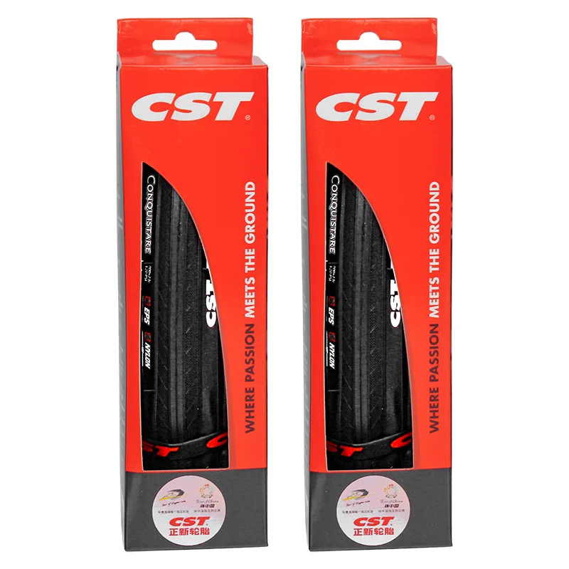 

CST CONQUISTARE 700C Road Bicycle Tire C1761 Steel tire 700x23C 25C 60TPI stab proof wear resistant folding tire