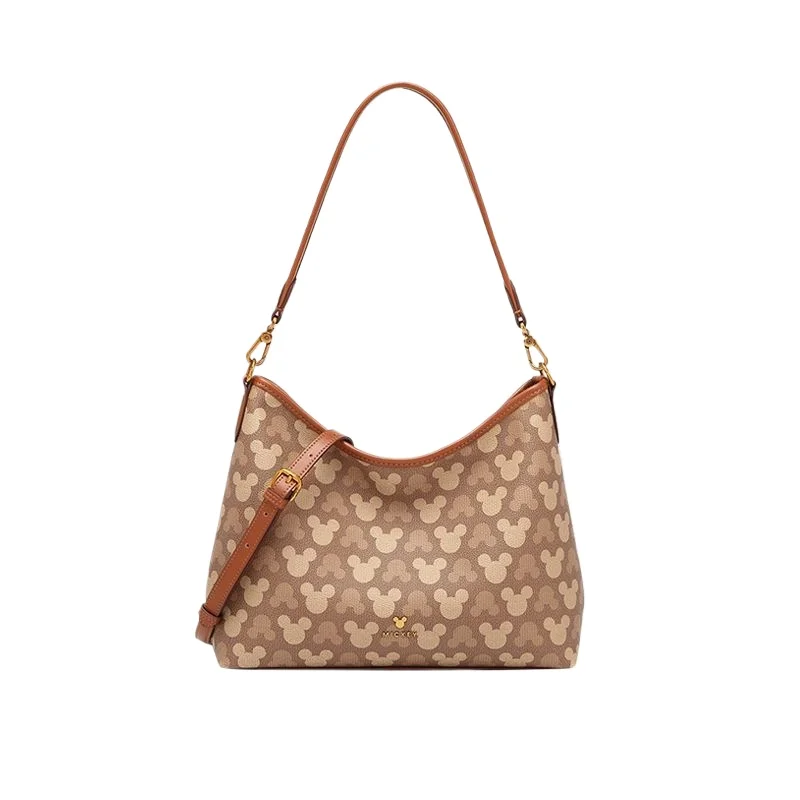 

Disney Vintage Textured Women Handbag Tote Shoulder Backpack Bag for Commuting Unique Design Stylish Purse