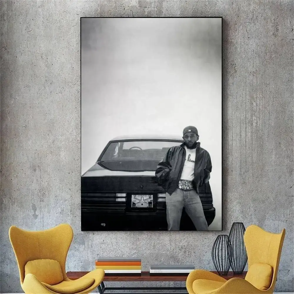 K-Kendrick L-Lamar GNX Poster DIY Vintage Movie Poster Wall Art Painting Study Stickers Wall Painting