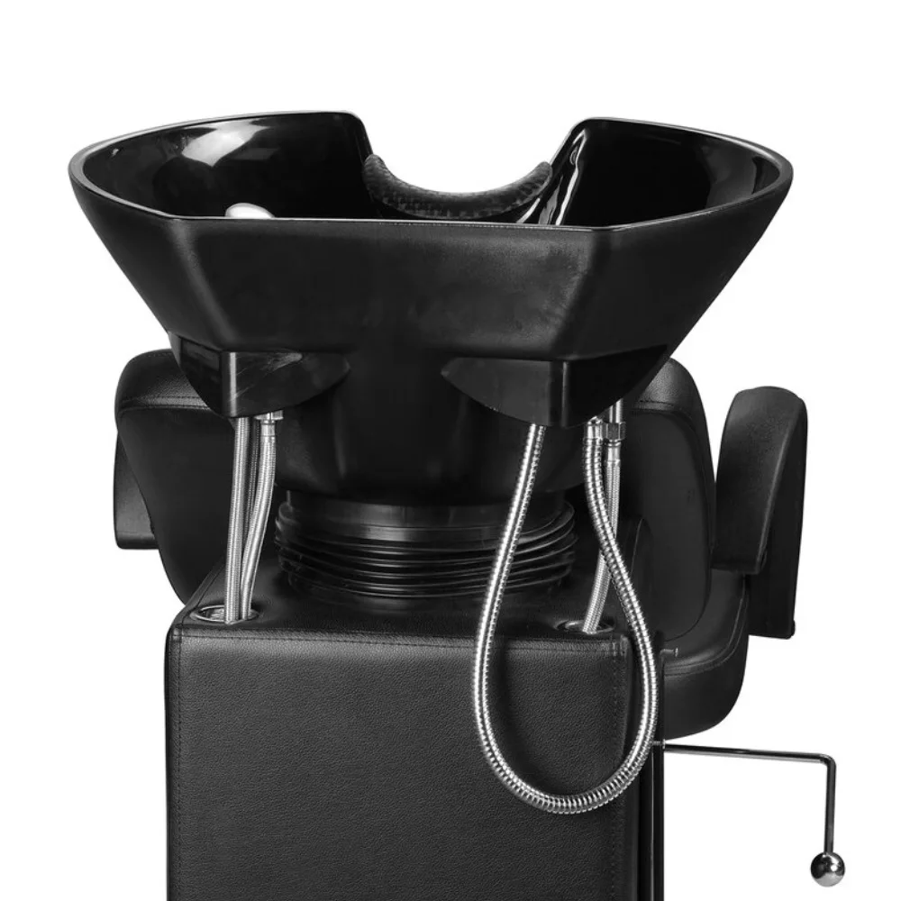 

Commercial Shampoo Chair Barber Shop Seated Bed Ceramic Basin Adjustable