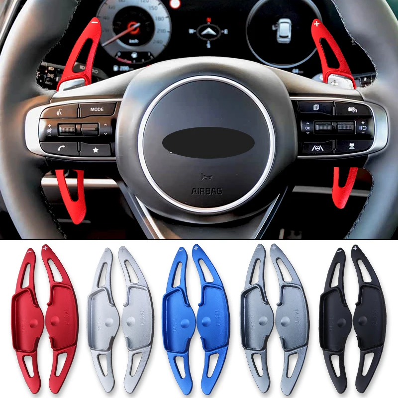 

Alloy Car Steering Wheel Shift Paddle Extension For KIA Sportage NQ5 Hybrid 2021 2022 2023 2024 Paddles Shifter Stickers