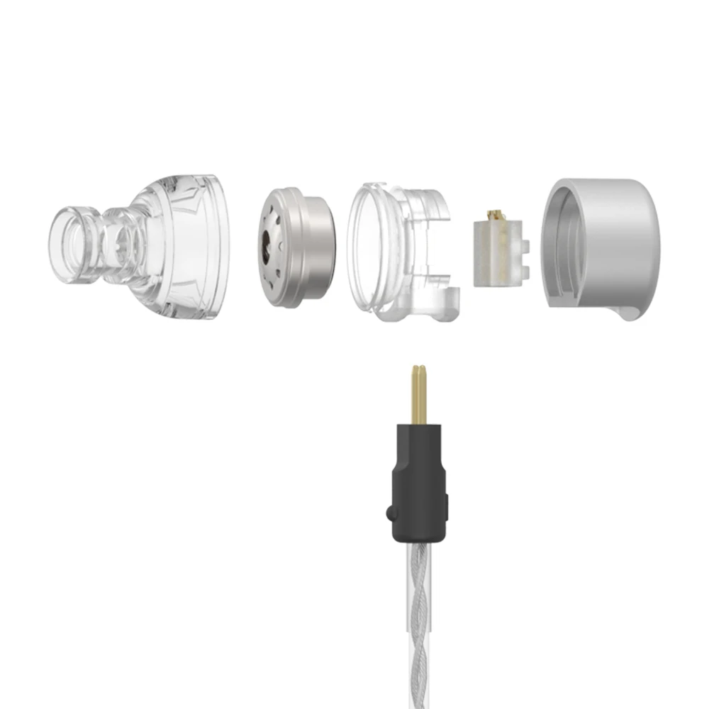 TANCHJIM ONE Kopfhörer Triple Hybrid Dynamic Driver 10 mm In-Ear-Kopfhörer Ergonomisches Tragedesign HiFi-Kopfhörer