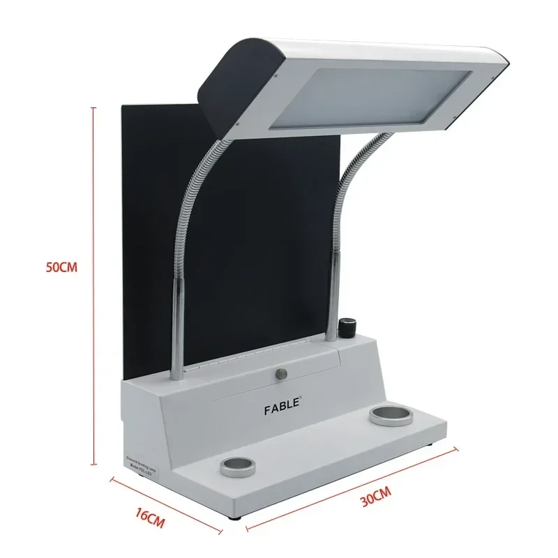 110-240V LED white surface source Desktop Gemstone Diamond Color Grading Lamp with all accessories