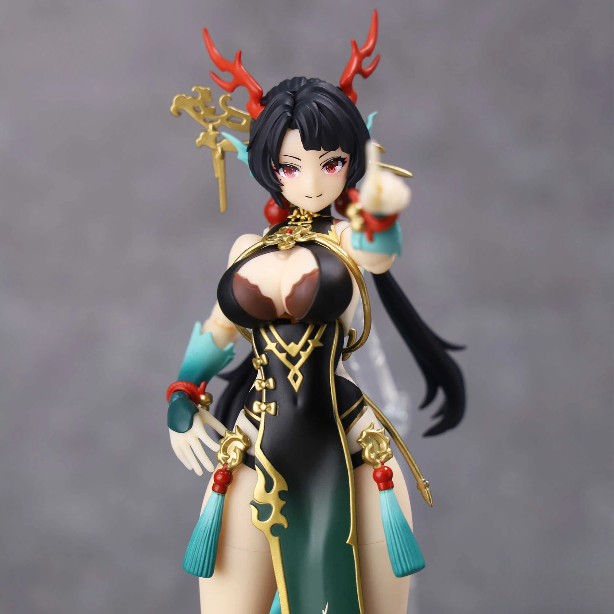 In Stock Brand New Zodiac Tiger Twelve Battles Twelve Zodiac Signs Little Qinglong 1/12 Action Figure Toy