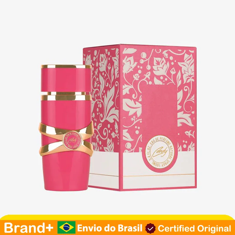 Perfume Original Yara Candy Vanilla Frutado Cítrico Floral Eau De Parfum Fragrância de Longa Duração para Mulheres 3.40 Onças Colônia Pheromone
