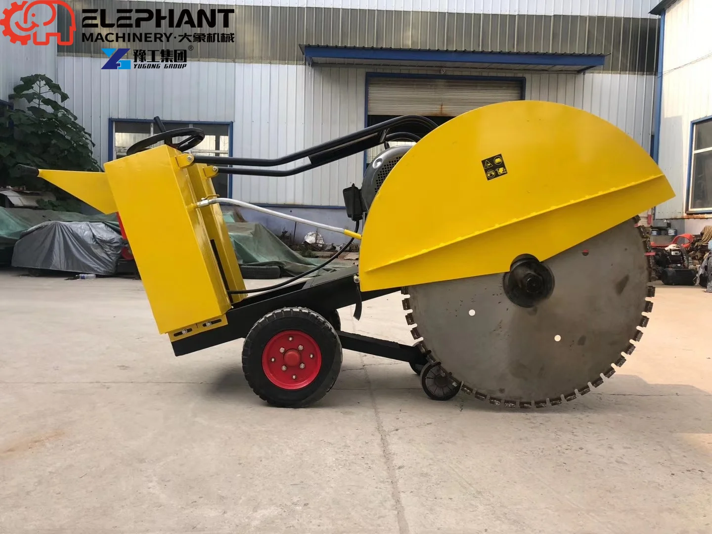 Confined Space High Precision Electric Wall Saw Dry Wet Cutting Construction Renovation Saw
