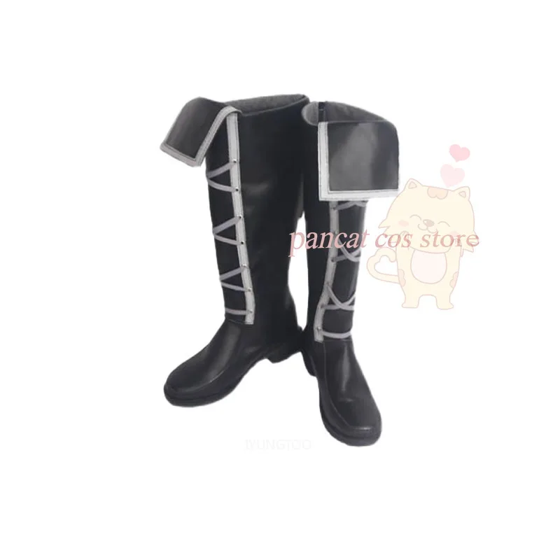 Ensemble Stars Sakuma Rei  Cosplay Shoes Comic Anime Game Cos Long Boots Cosplay Costume Prop Shoes for Con Halloween Party