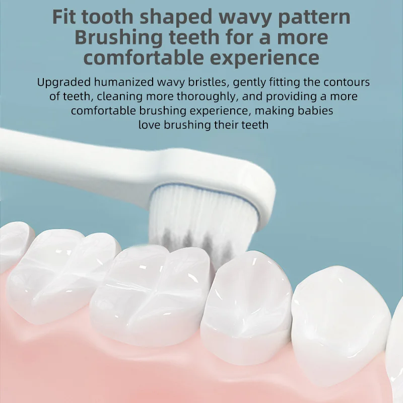 Children's Toothbrush Kids Toothbrush Extra Soft Easy Grip for Toddlers Toothbrushes  Child Toothbrush Pack Kids Ages 2+