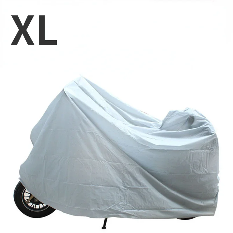 

XL 140*240cm Motorcycle Clothing PEVA Single Layer Rainproof Sunscreen Bicycle Cover Electric Vehicle Protective Rain Protection