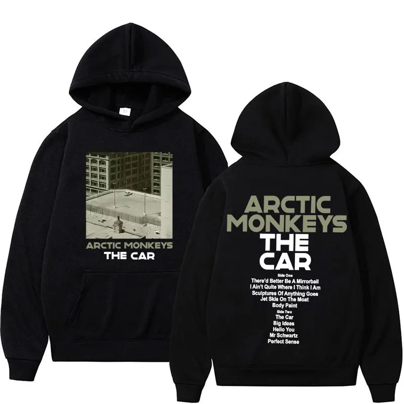 

The Car Arctic Monkey 2023 Music Concert Tour Hoodies Men Women's Harajuku Gothic Sweatshirt Male Vintage Cool Hoodie Streetwear