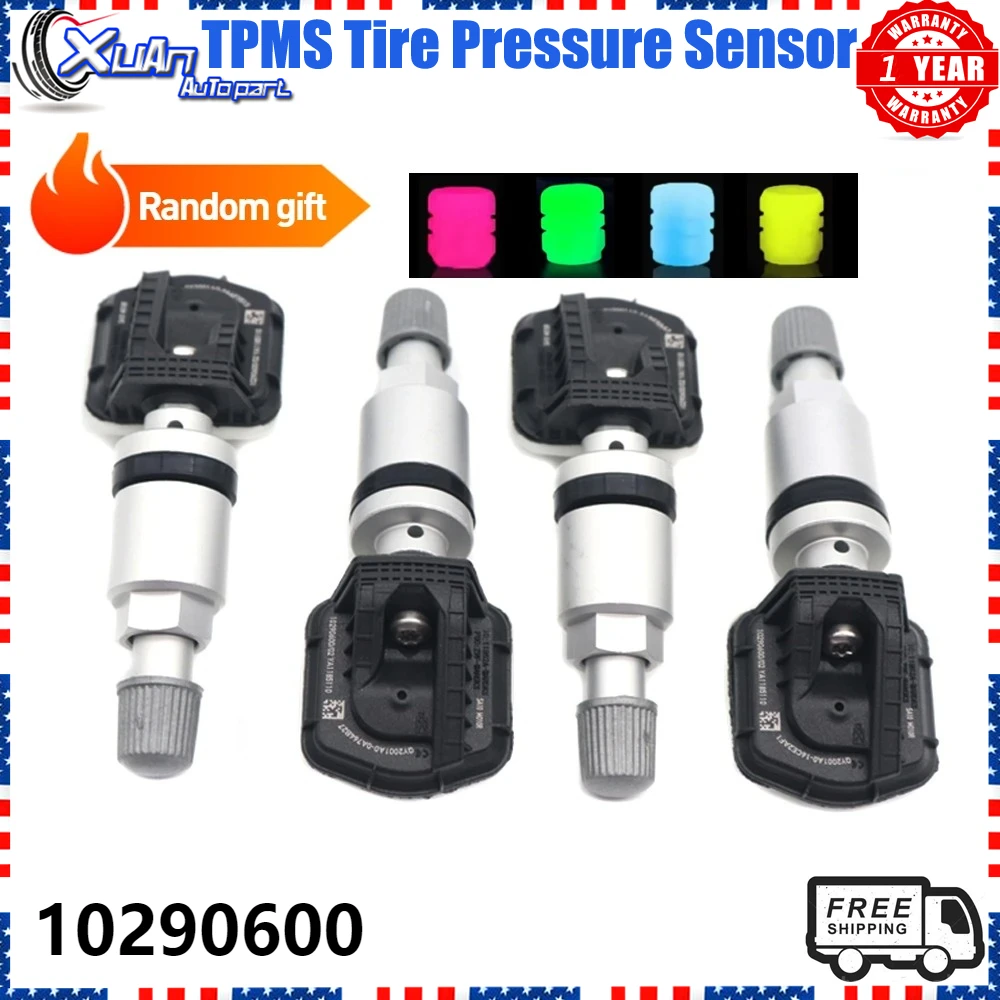 XUAN 1/4 шт. 10290600 433 МГц датчик контроля давления в шинах датчик TPMS для EZS GS HS MG Zs 2017-2027 для Roewe RX5 XUAN 1/4 шт. 10290600 433 МГц датчик контроля давления в шинах датчик TPMS для EZS GS HS MG Zs 2017-2027 для Roewe RX5