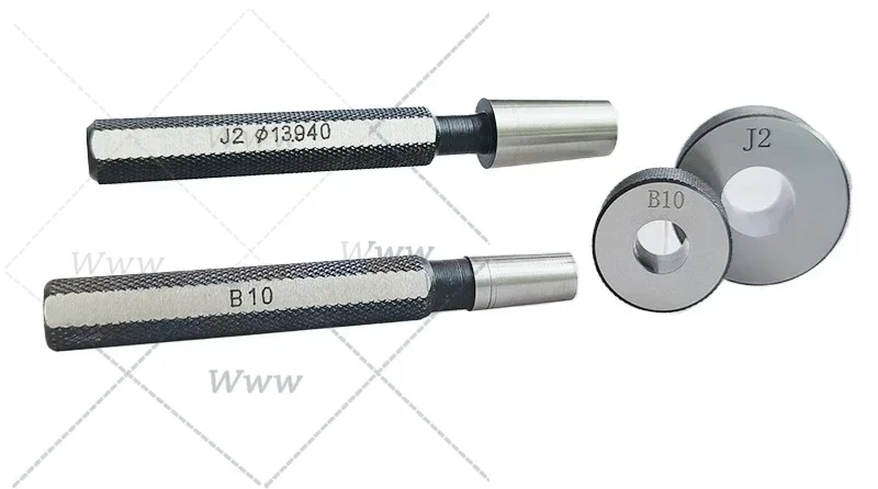 

Drill Chuck Cone Gauge, Mohs Short Cone, Jag Short Cone, Mohs Taper Gauge B10 J2 Gauge Gauge Go and Nogo