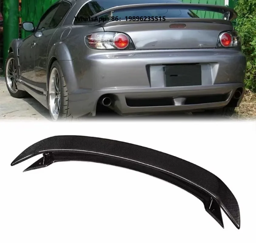 Carbon Fiber Rear Wing Veilside Model for the Modification of Double-layer Fixed wings
