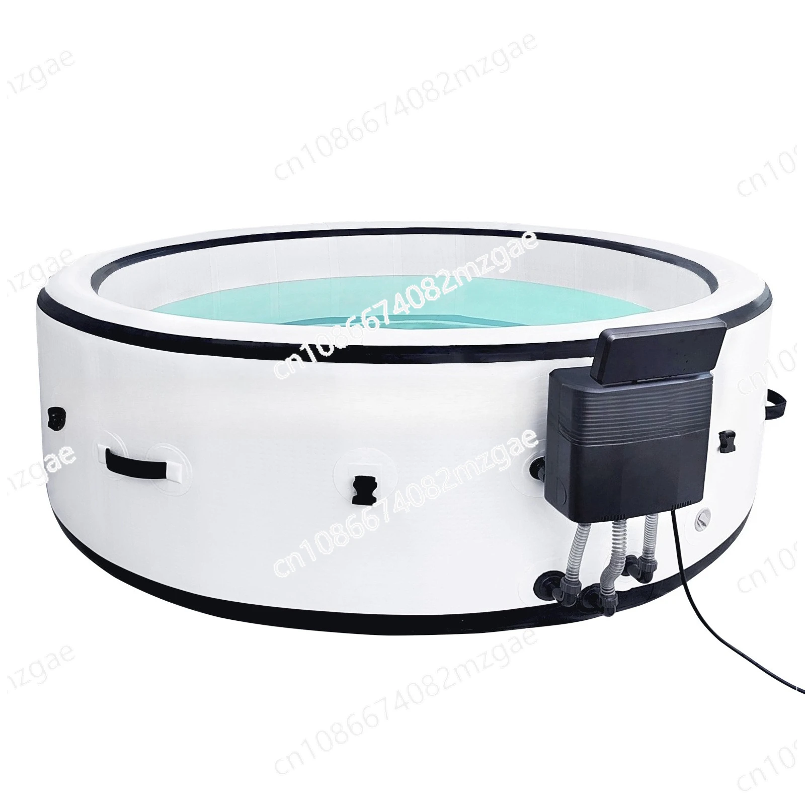 

Inflatable spa Jacuzzi Household Inflatable Swimming Pool Massage Bubble Pool Bucket Adult Folding Spa Pool