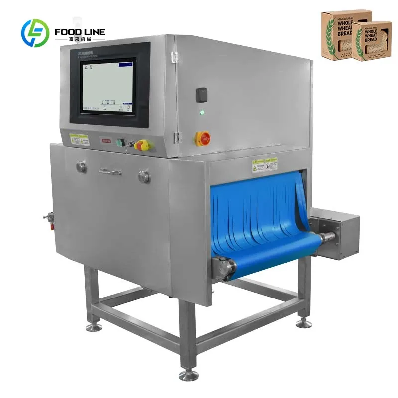 X Ray Foreign Object Inspector High Sensitivity for Fresh Fruits Vegetables Commercial Use Custom