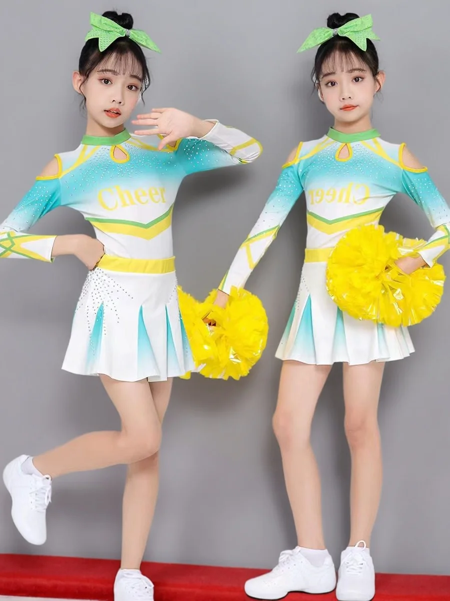 Children's Performance Outfits Little League Competition Uniforms Middle School Sports Gymnastics Show Costumes Polyester Fiber