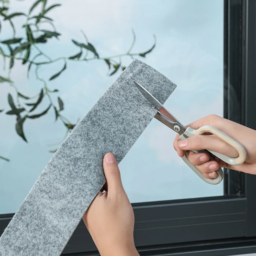 Self Adhesive Window Water Absorbing Strip Keep Dry Thickened Felt for Condensation Prevention Winter Windowsill Wall Protection