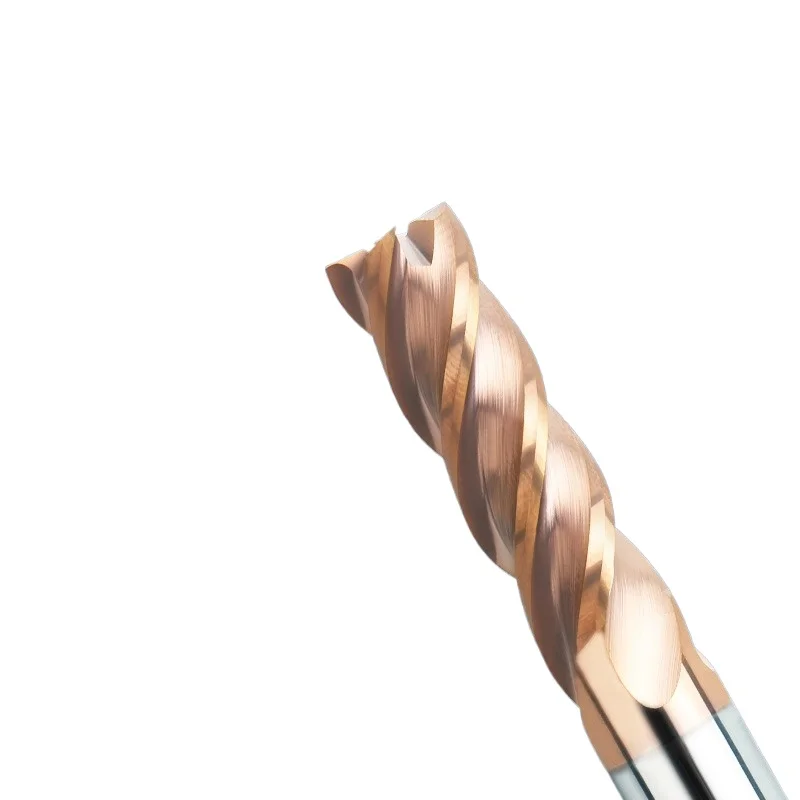 

For 65 Degree Tungsten Steel Milling Cutter 4 Edge Coated Steel, Carbide End Mill
