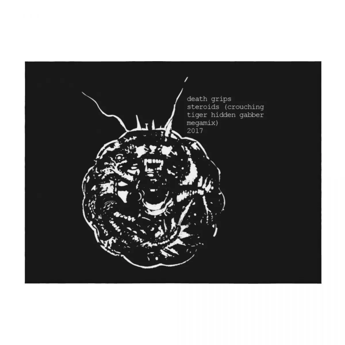 

Death Grips - Steroids Throw Blanket Bed Blankets For Bed Plush Blankets