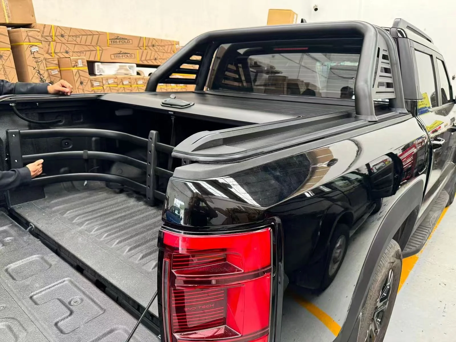 تعديل ملحقات السيارات عالية الجودة غطاء سرير الشاحنة بيك اب غطاء تونيو لـ BYD Shark