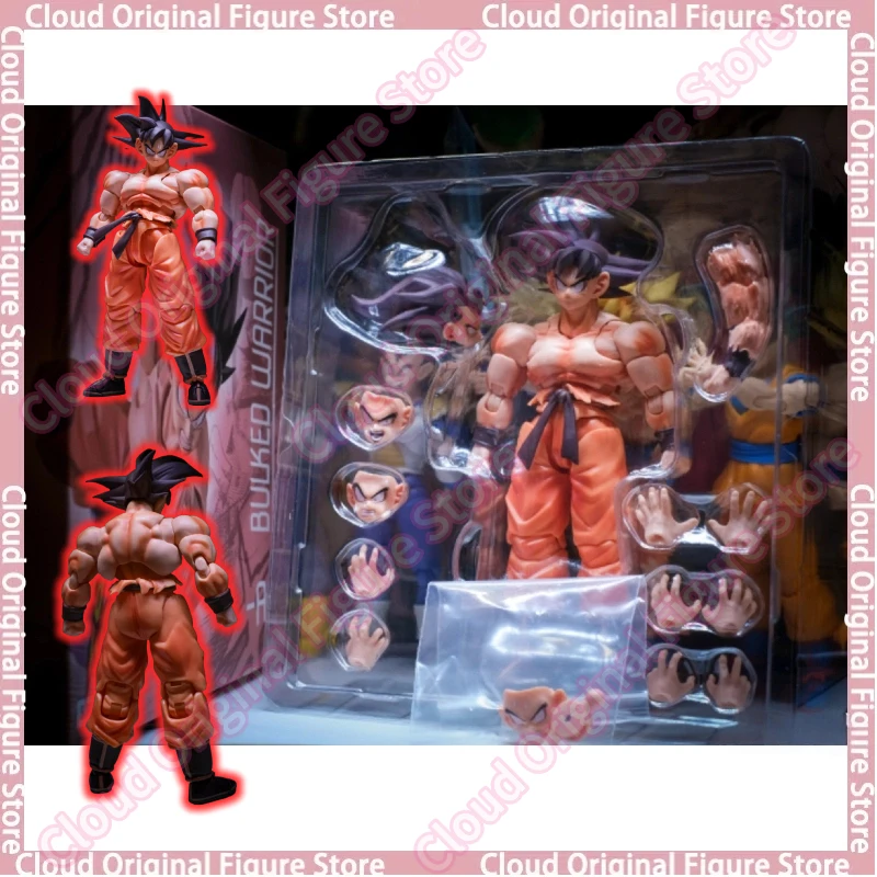 

In Stock SHF Wow Superaction Studio Goku Action Figure Kakarotto Dragon Ball Kaiouken Figure Goku Figurine Collectible Model