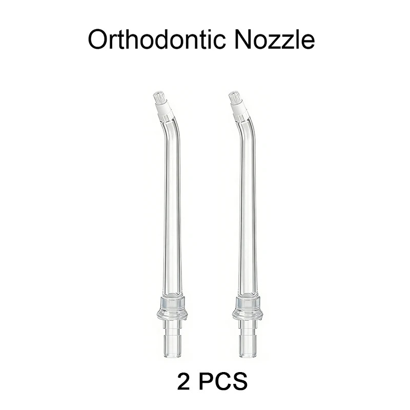 Replacement Water Flosser Nozzles for XIAOMI Mijia Oral Irrigator All Models, Waterpick Standard/ Orthodontic Refill Tips 2PCS image 6