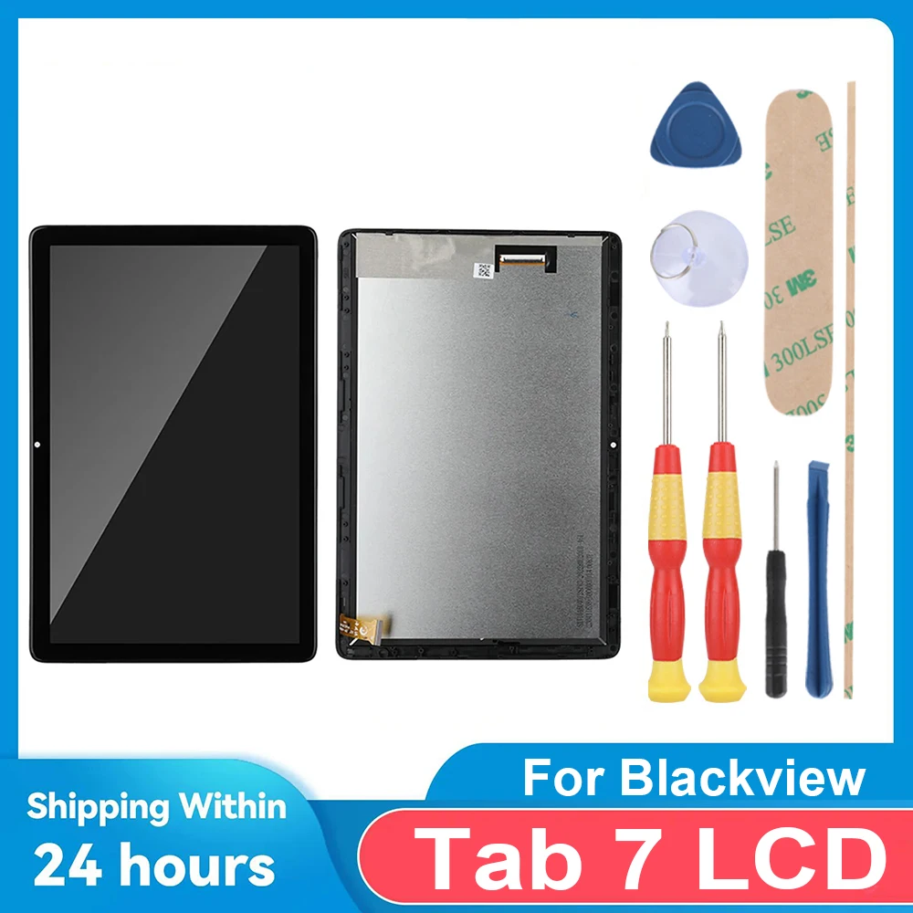 For Blackview Tab 7 / 10.1'' FHD + LCD Display + Touch Screen+With Frame