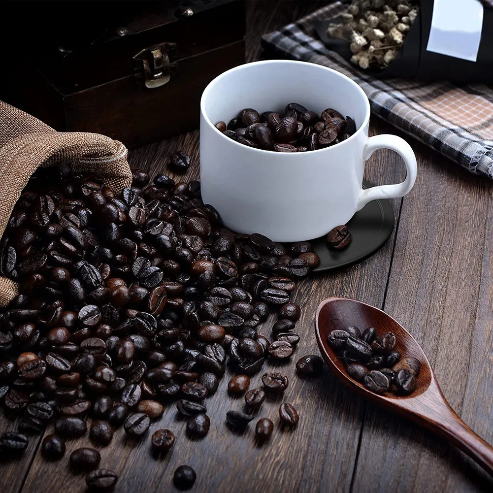واقيات مشروبات سيليكون ، طقم زجاج ، واقيات أكواب ، 12 صحن