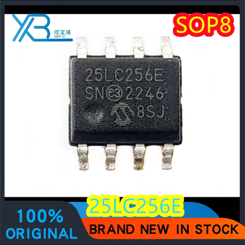 

(4/50 pieces) 25LC256-E/SN 25LC256E 25LC256 SOP-8 memory chip guaranteed to be easy to use 100% new in stock