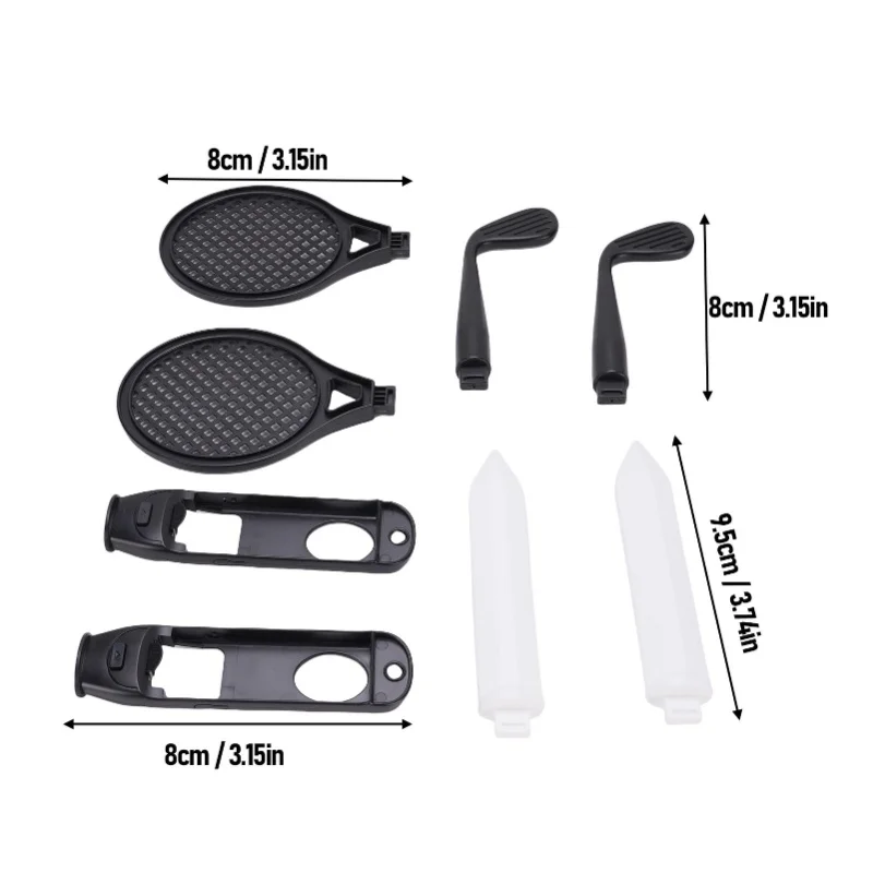 مجموعة إكسسوارات رياضية مناسبة لمجموعة قبضة ألعاب رياضية متعددة الوظائف للتبديل 2