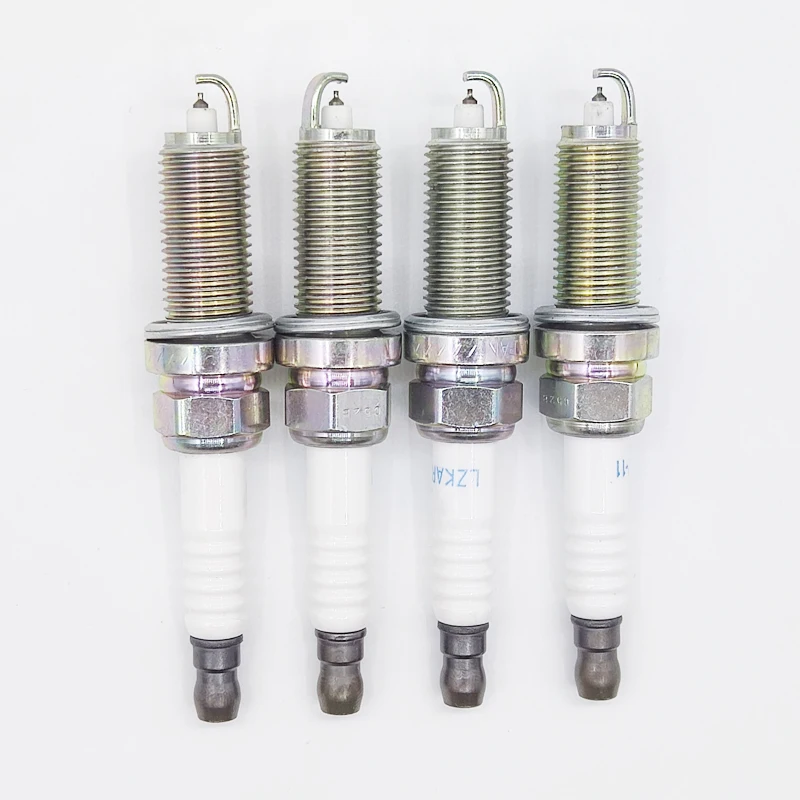 4PCS 22401-ED816 LZKAR7AP11 Iridium Spark plugs For NISSAN LATIO LIVINA SYLPHY TEANA NV200 22401ED816 LZKAR7AP-11