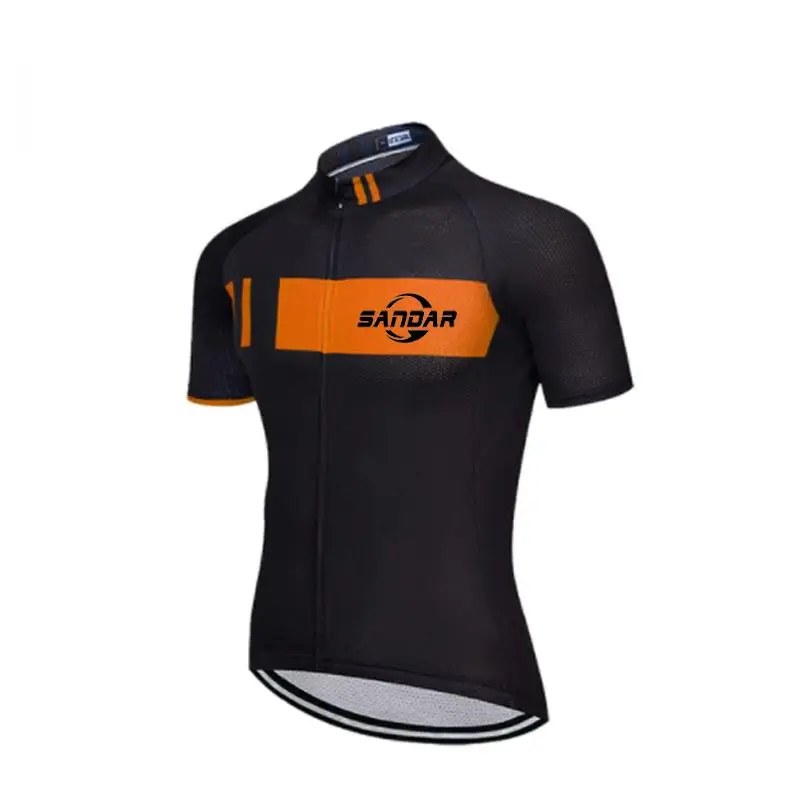 2025 New Team Cycling Jersey Men Summer Outdoor Short sleeve Jersey MTB Bicycle Sports Riding Quick Dry Bicycle Shirts