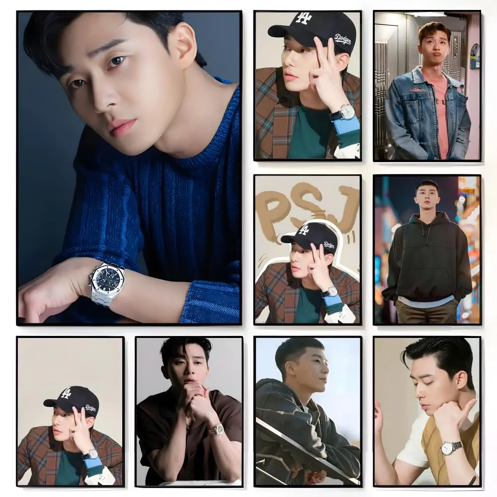 Park Seo Jun Male Star Poster American Film Mural Home Childrens Room Wall Decor Print