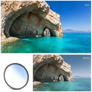 K&FコンセプトMC UV保護フィルターウルトラスリムマルチコーティングHD 37mm 43mm 46mm 49mm 52mm 55mm 58mm 62mm 67mm 72mm 77mm 82mm 6ベストセールスギャラクシーKズーム-6