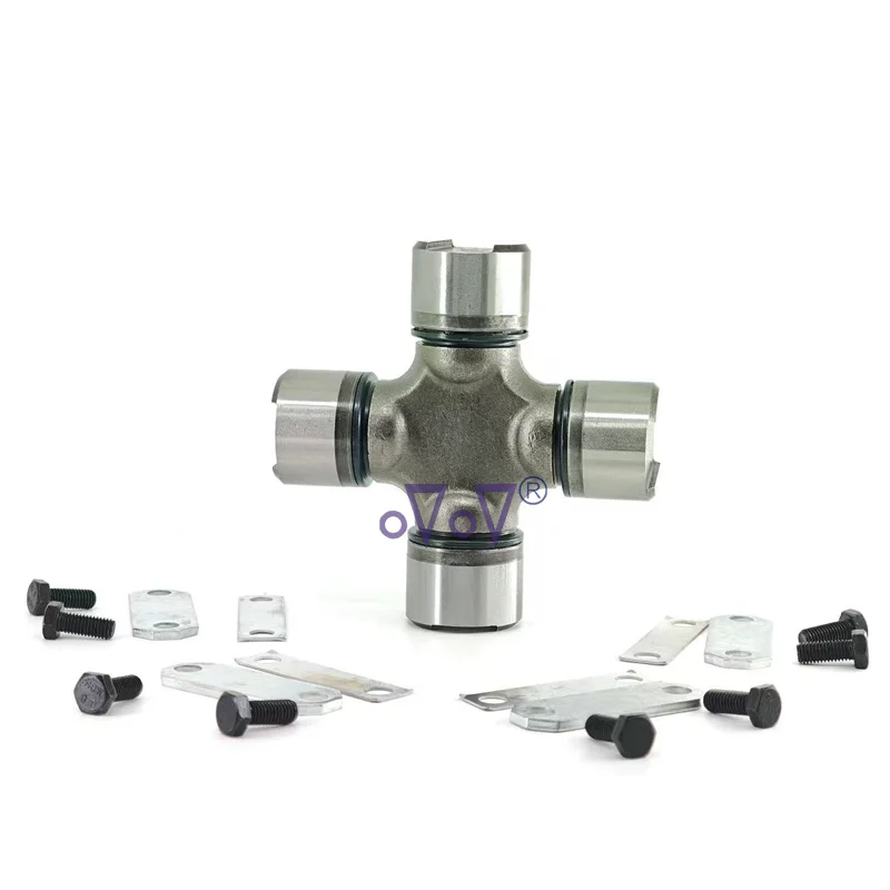 Auto Universal Joint Assembly GUM-80 U-Joint Cardan Steering Shaft Steel 46*142mm HRC55-60 Hardness 100% Tested MC999943