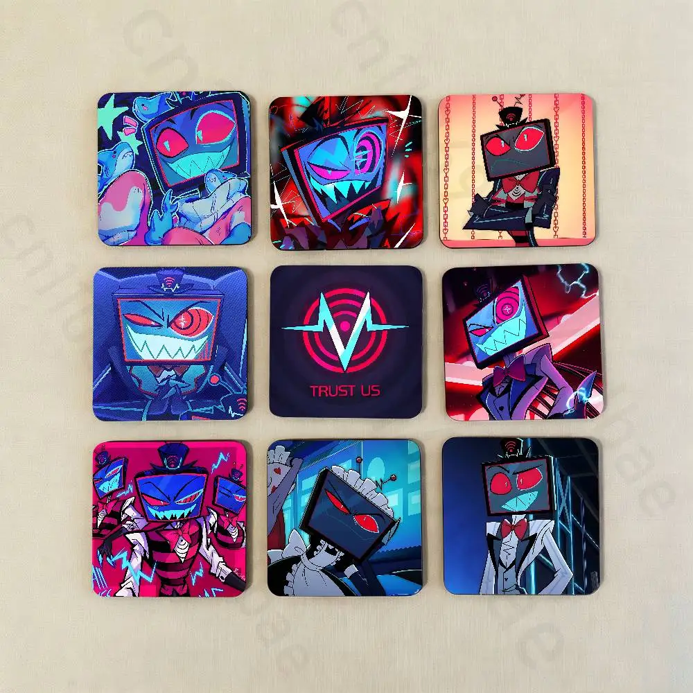 

VOX Trust Us H-Hazbin Fridge Magnets Magnetic Refrigerator Memorial Gifts For Kitchen Office Locker Travel Home Deco