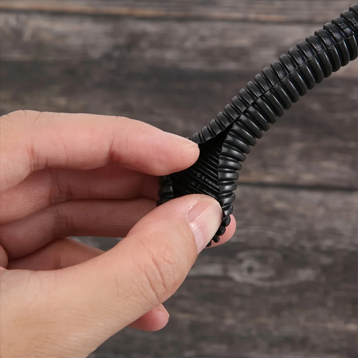 Length 6Meters, OD7/10/13/15/18/21mm, Flame Retardant Wire Loom High Temperature Cable Conduit Split Cable Sleeves Split Wire