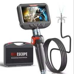 Ralcam Articulating Borescope 2-Way 180° Endoscope 8.5mm Inspection Camera 4.3