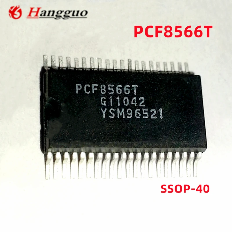 5PCS/Lot  PCF8566T PCF8566 SSOP-40 Universal LCD Driver Chip For Peugeot 307 Dashboard Display Driver