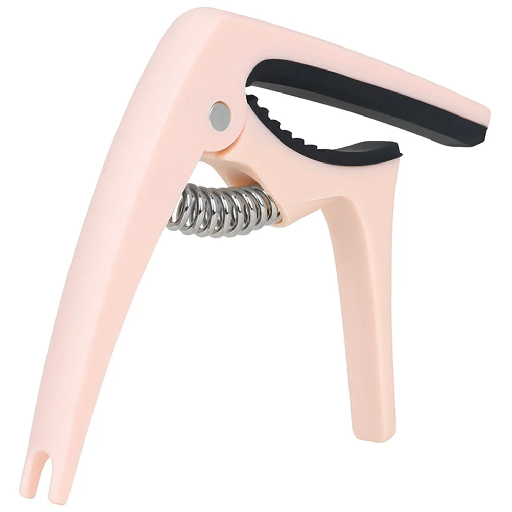 

ABS Macaron Color Adjustable Tension Acoustic Electric Guitar Ukulele Accessories Electronic Guitar Tuner Set