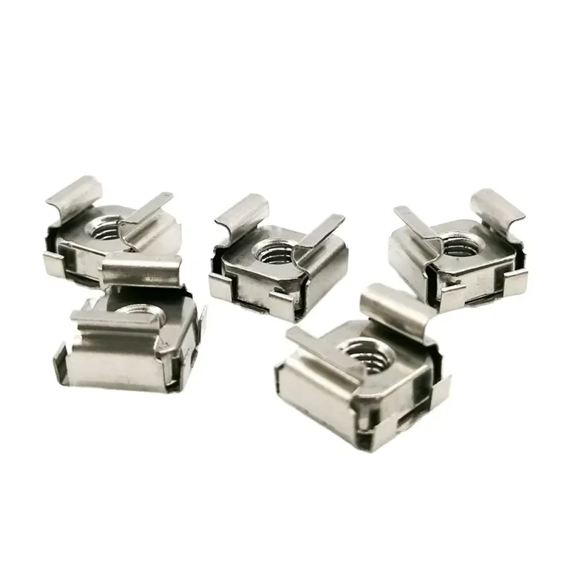 High Quality Carbon Steel Flat Head Hex Cage Nuts Right Hand M4-M12 Black Oxide Metric Sizes Healthcare Application Class 10