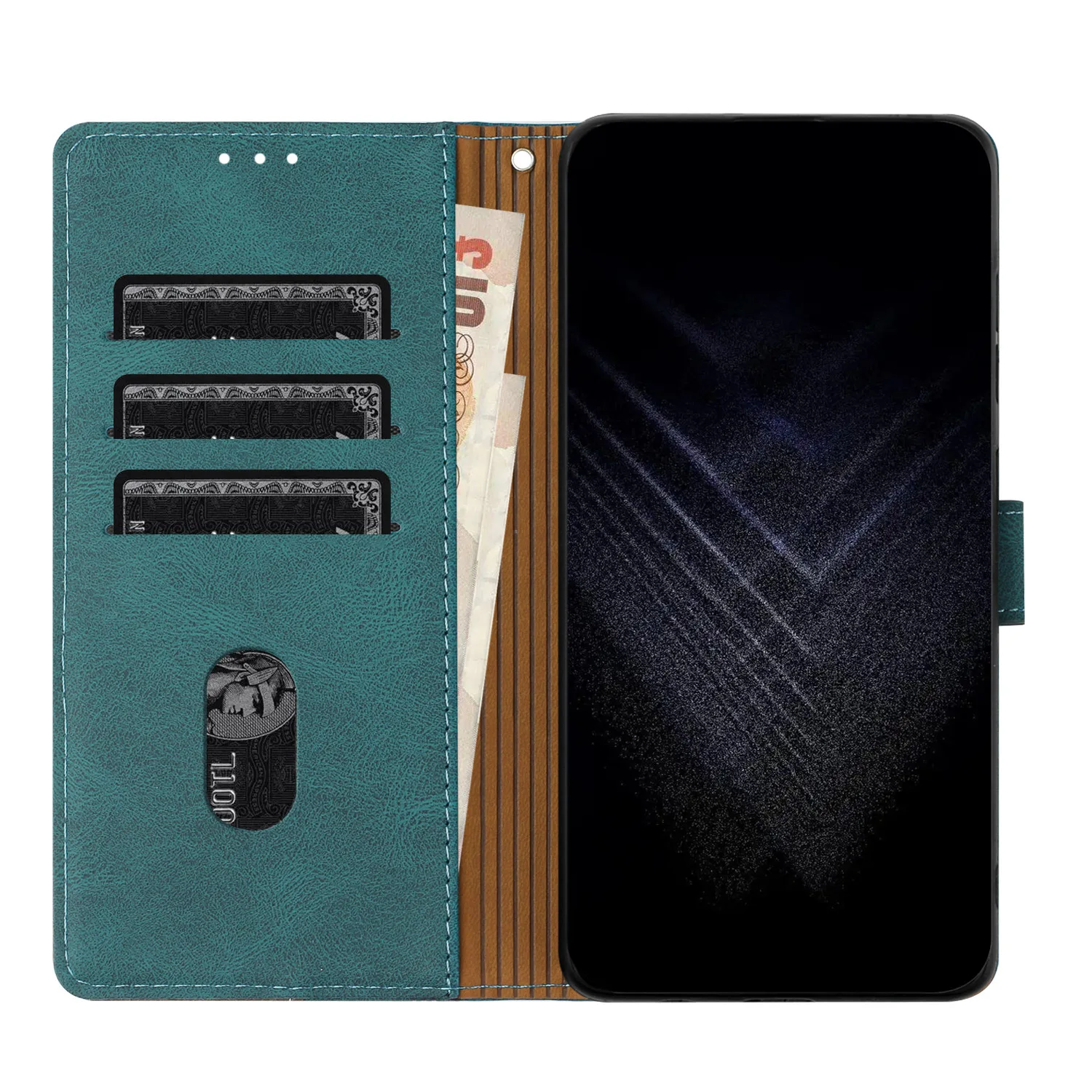 Suitable for Motorola MOTO EDGE 70 Pro G67 skin-like lines G86 G57 clamshell card slot phone case